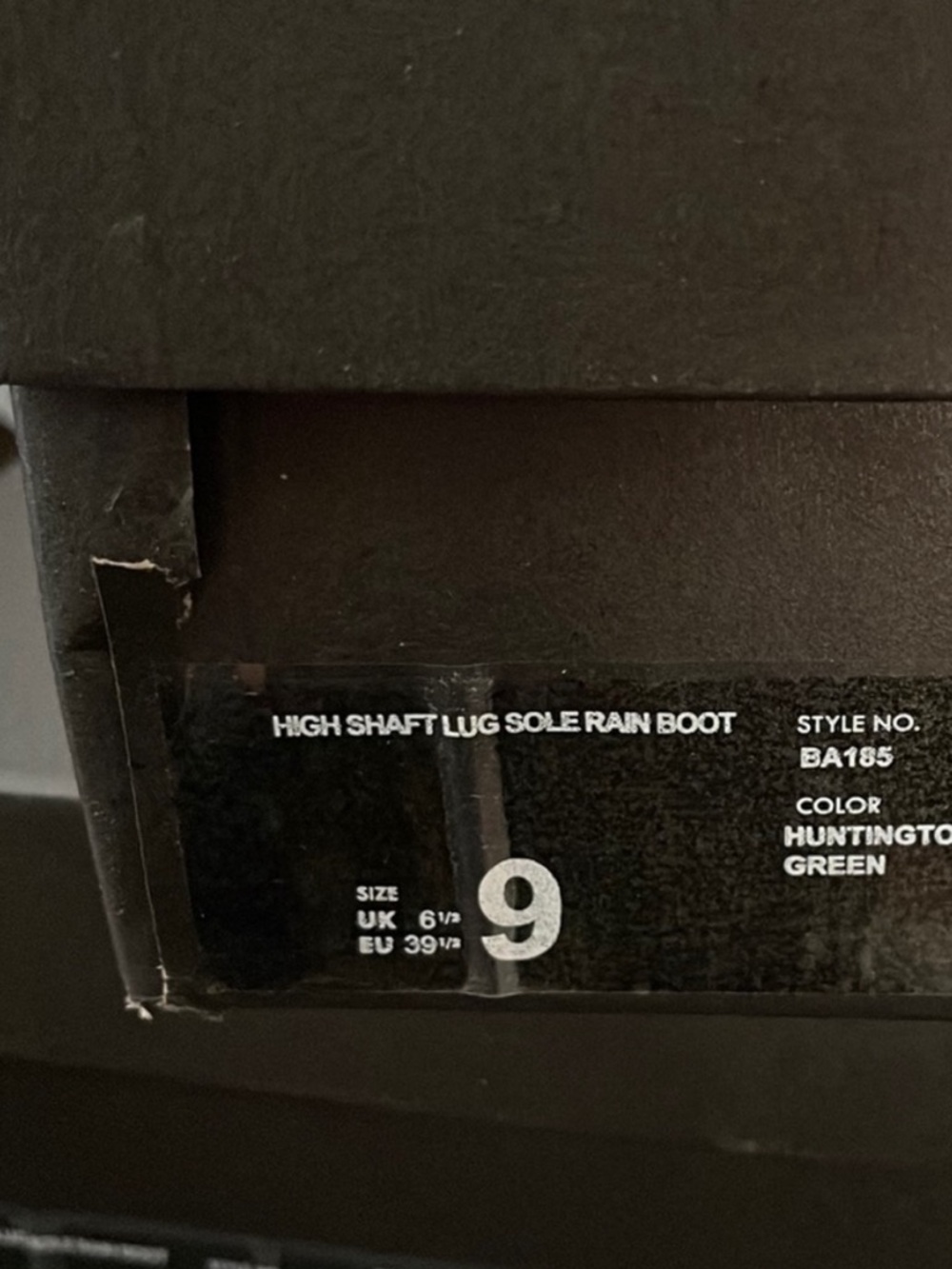 J.Crew Tall Lug-Sole Rain Boots BA185 - Picture 9 of 9
